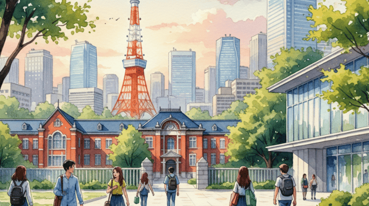[東京]街の名前と大学