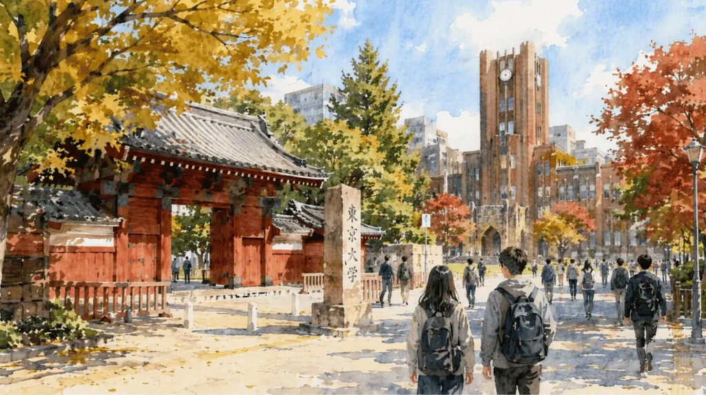 東京の街と大学案内シリーズ、本郷