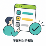 学部別入学者 - 国立大学